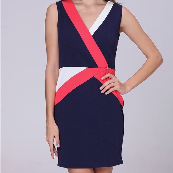 Color block Geometric Dress - Picture 2 of 5